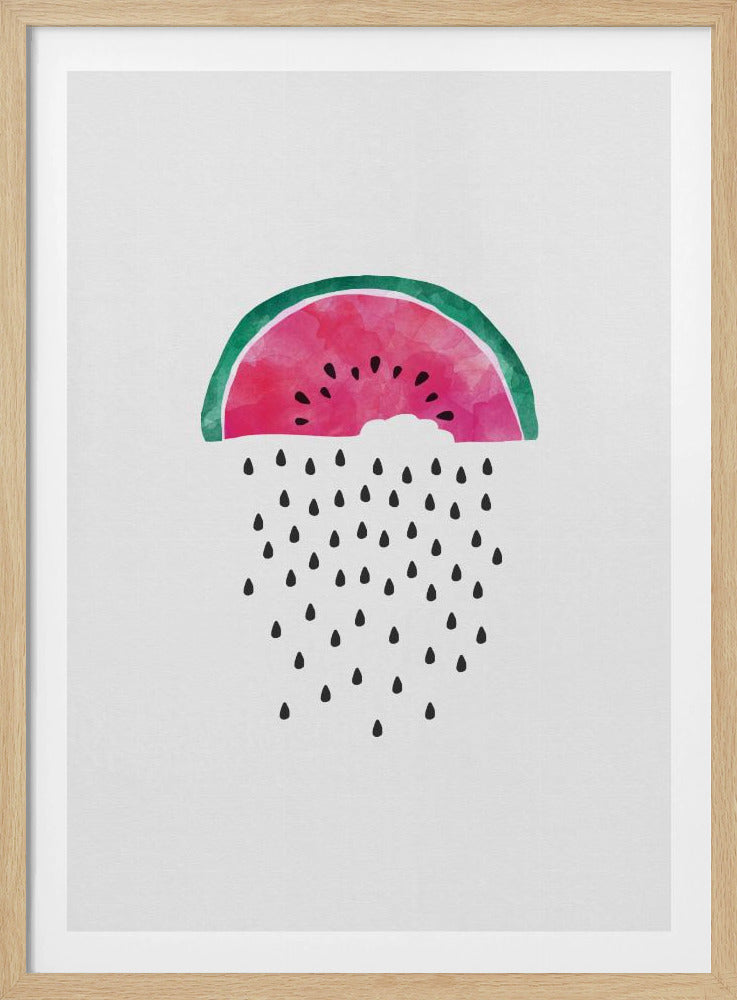 Wassermelonenregen | Poster