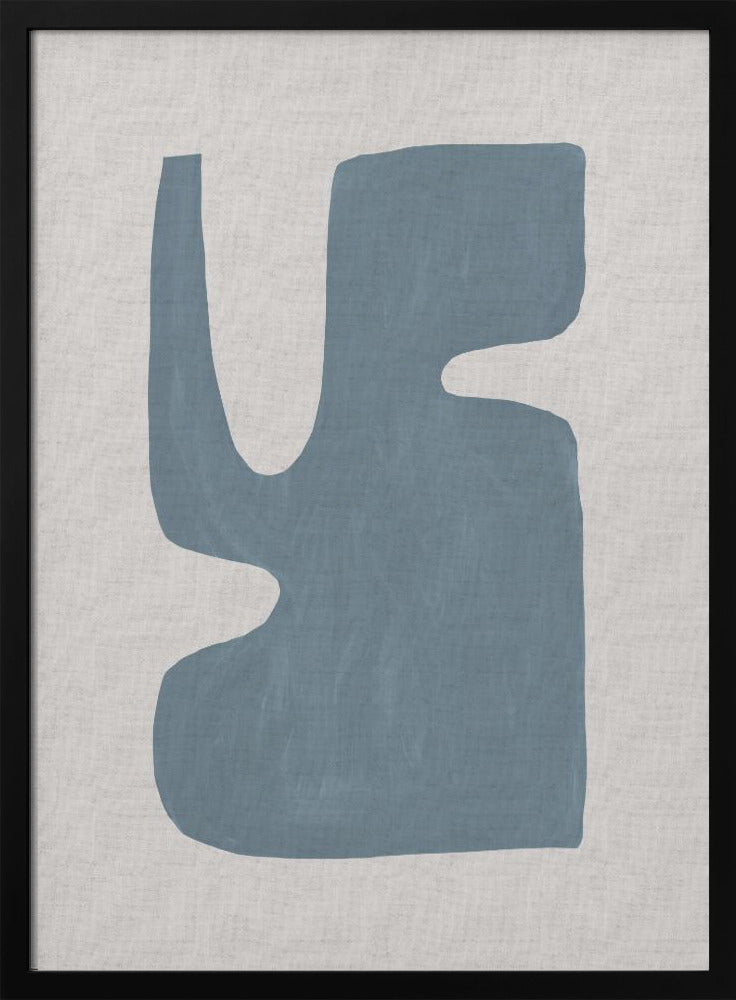 Mid Century Blau I | Poster