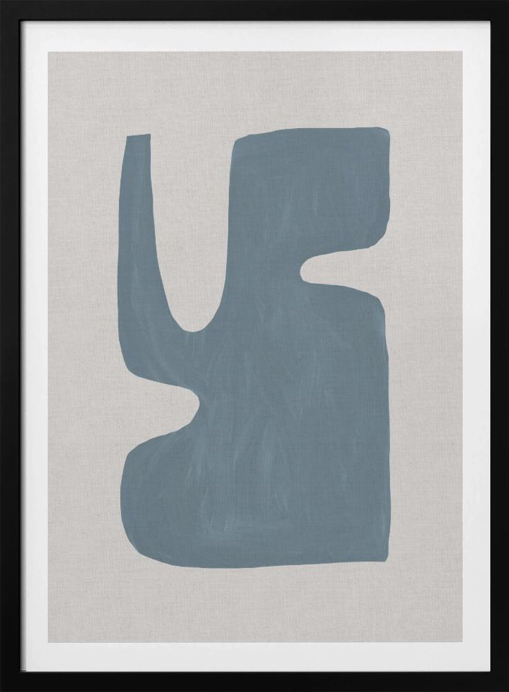 Mid Century Blau I | Poster