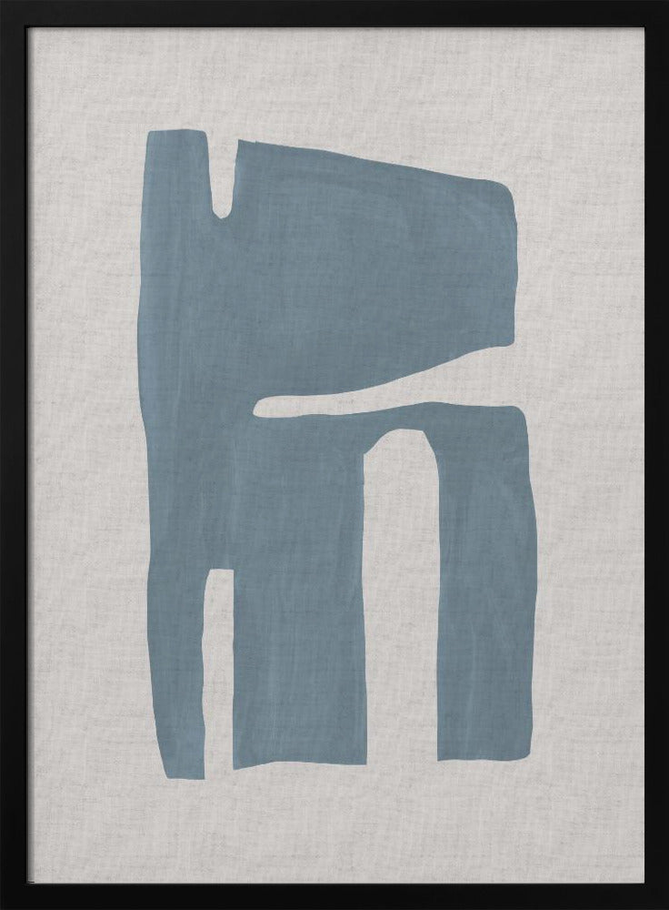 Mid Century Blau II | Poster
