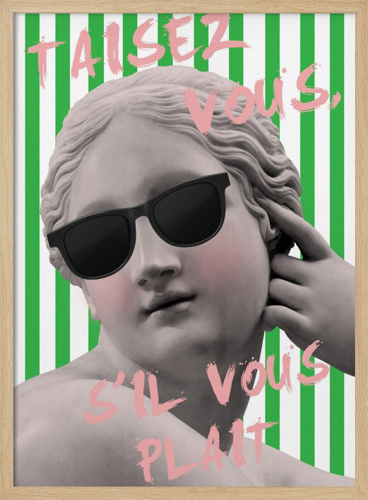 Gestreifte Venus | Poster