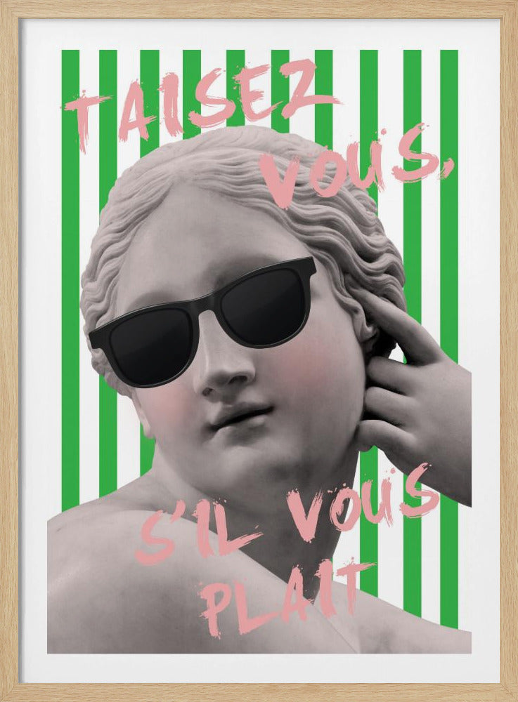 Gestreifte Venus | Poster