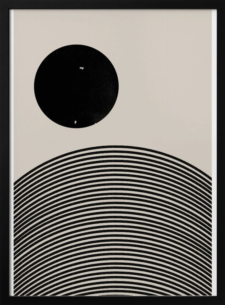Orbiting Silhouette | Poster