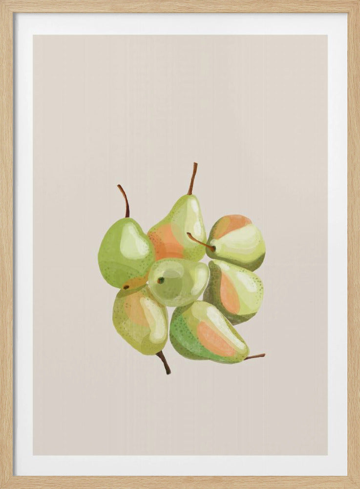 Sieben Birnen | Poster