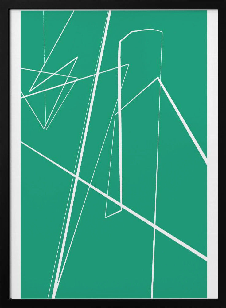 Geometrische Flucht | Poster