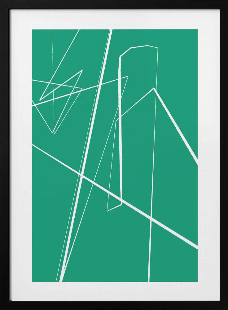 Geometrische Flucht | Poster