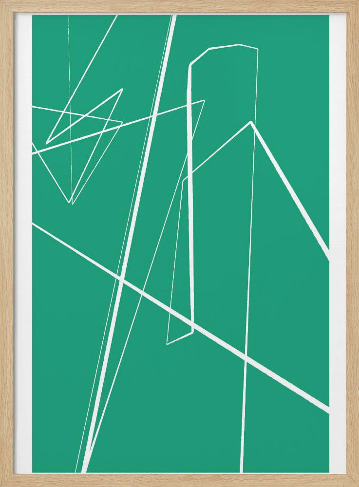 Geometrische Flucht | Poster