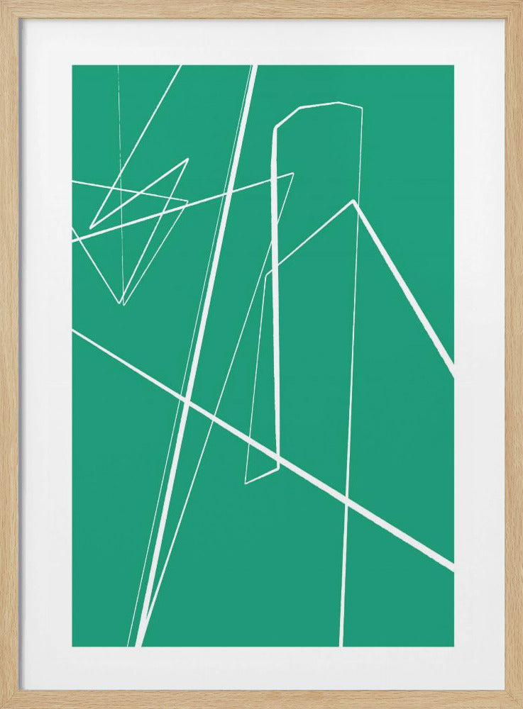 Geometrische Flucht | Poster