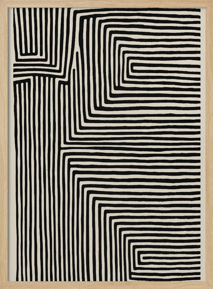 Lineares Labyrinth | Poster