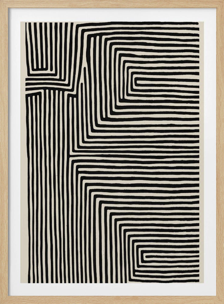 Lineares Labyrinth | Poster