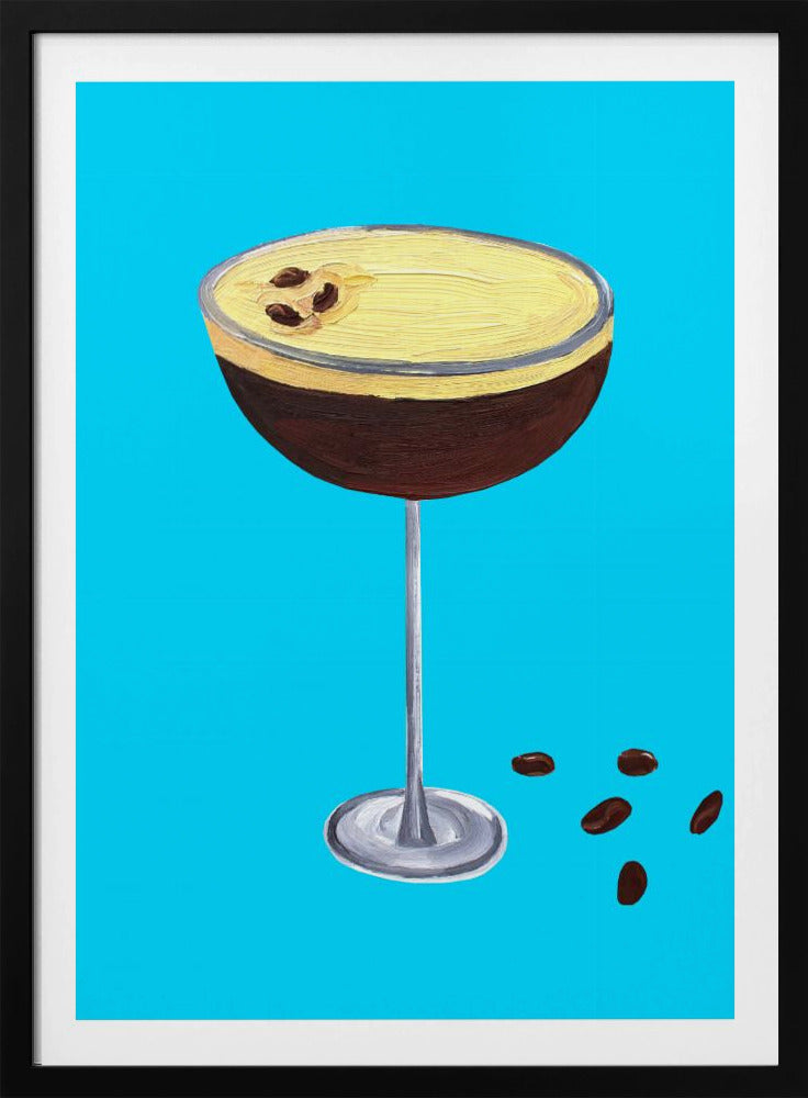 Espresso Martini Himmelblau | Poster