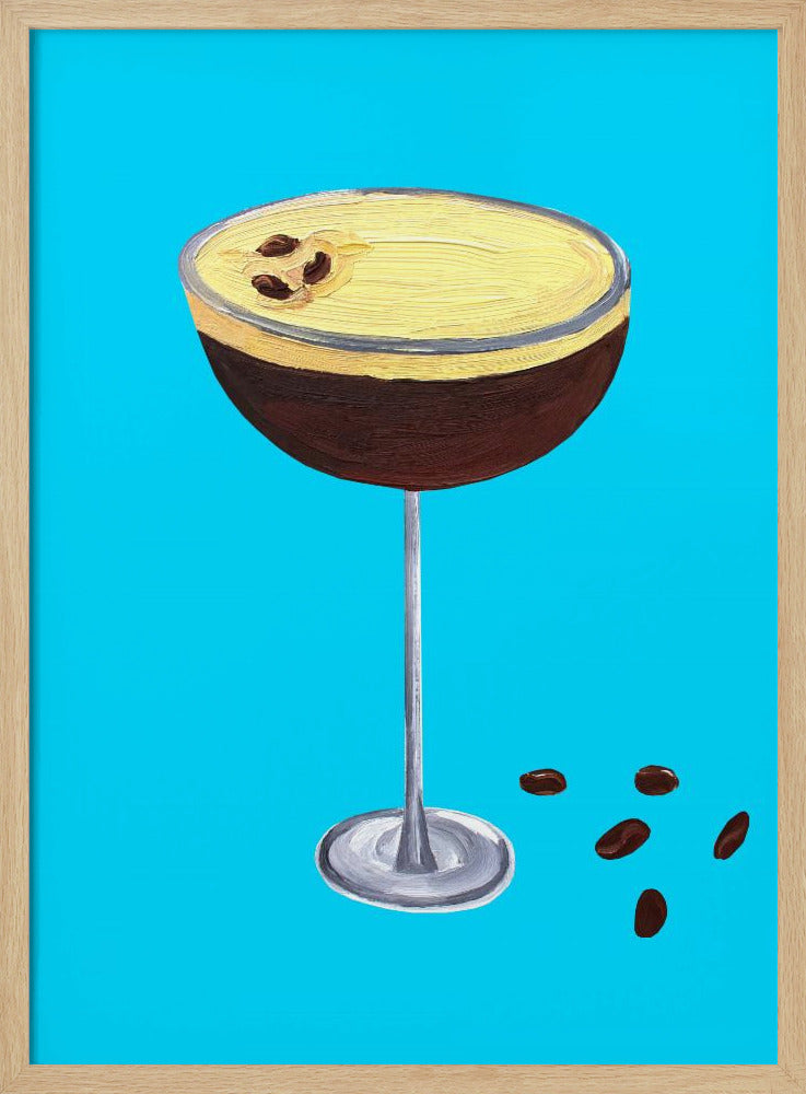 Espresso Martini Himmelblau | Poster