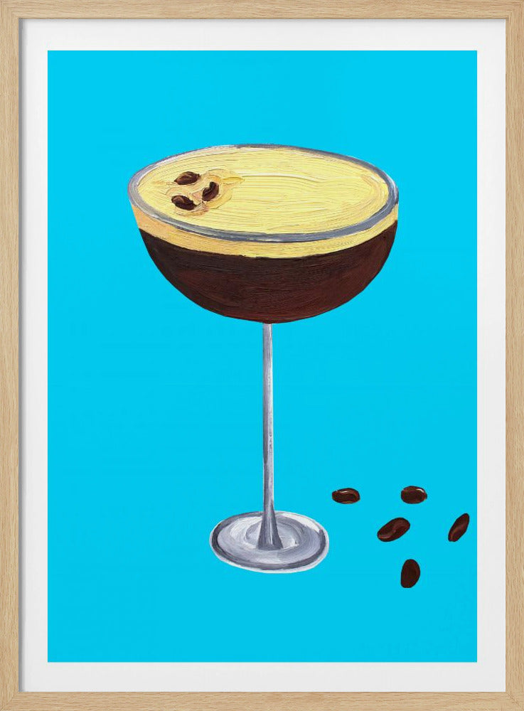 Espresso Martini Himmelblau | Poster
