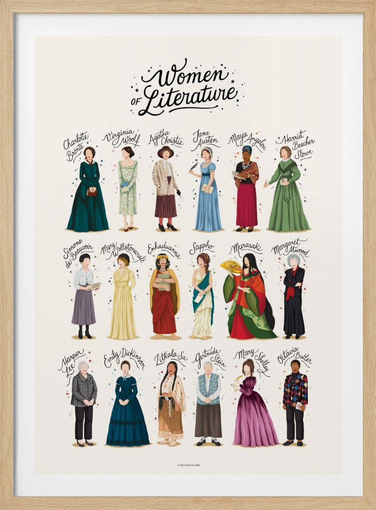 Frauen der Literatur | Poster