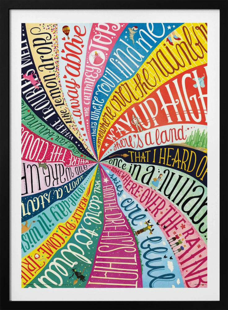 Über dem Regenbogen | Poster