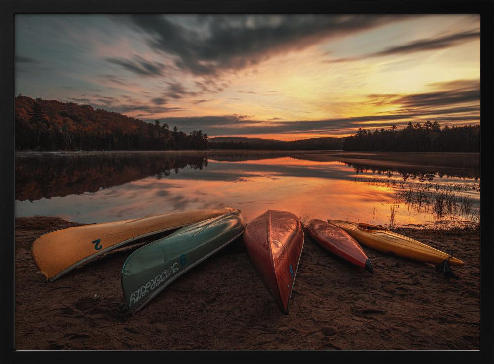Sonnenaufgang am See | Poster
