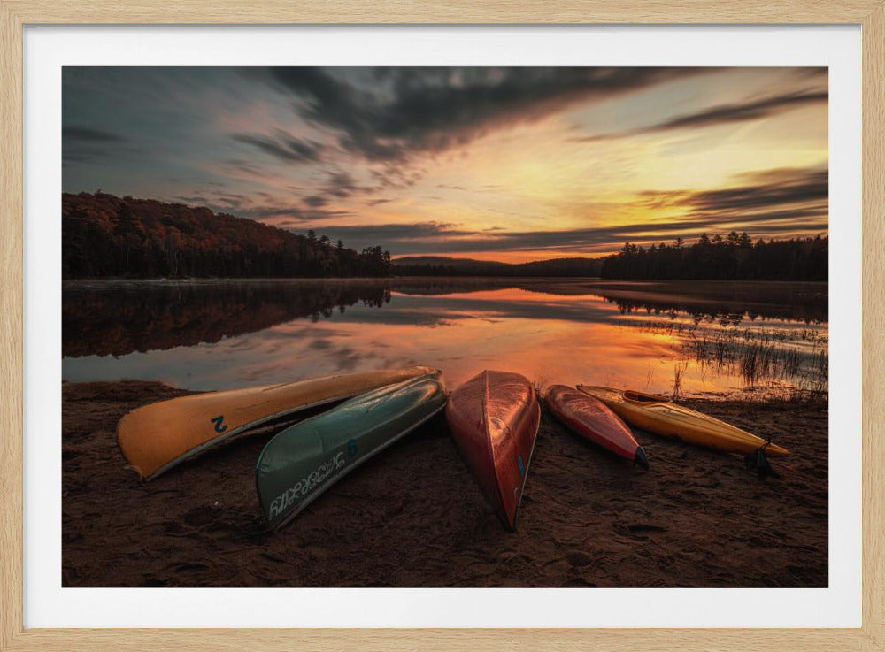Sonnenaufgang am See | Poster