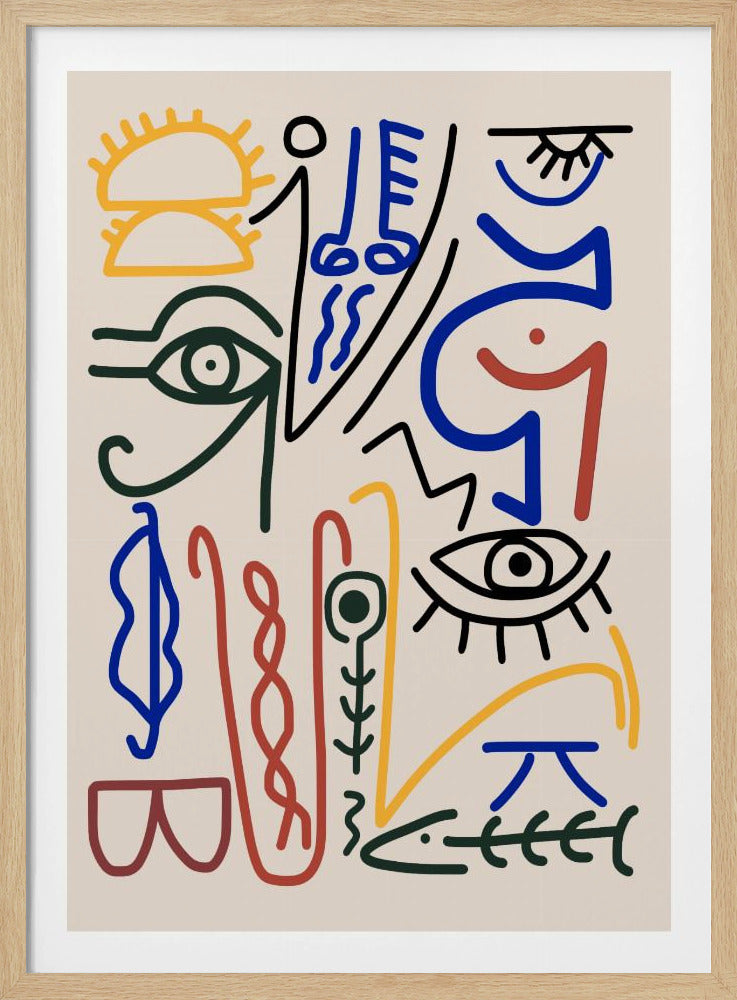 Mystische Symbole | Poster