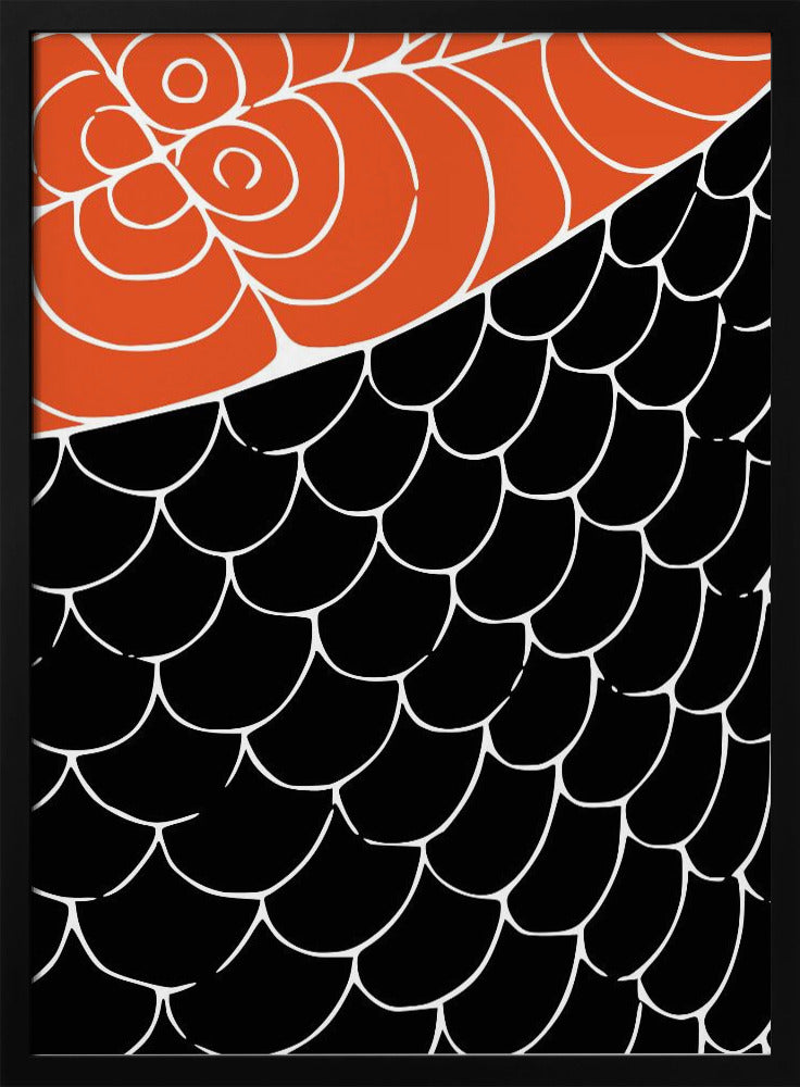 Sashimi Rot und Schwarz | Poster