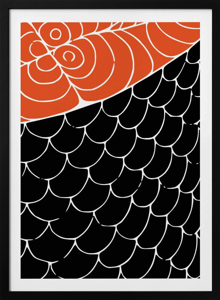 Sashimi Rot und Schwarz | Poster