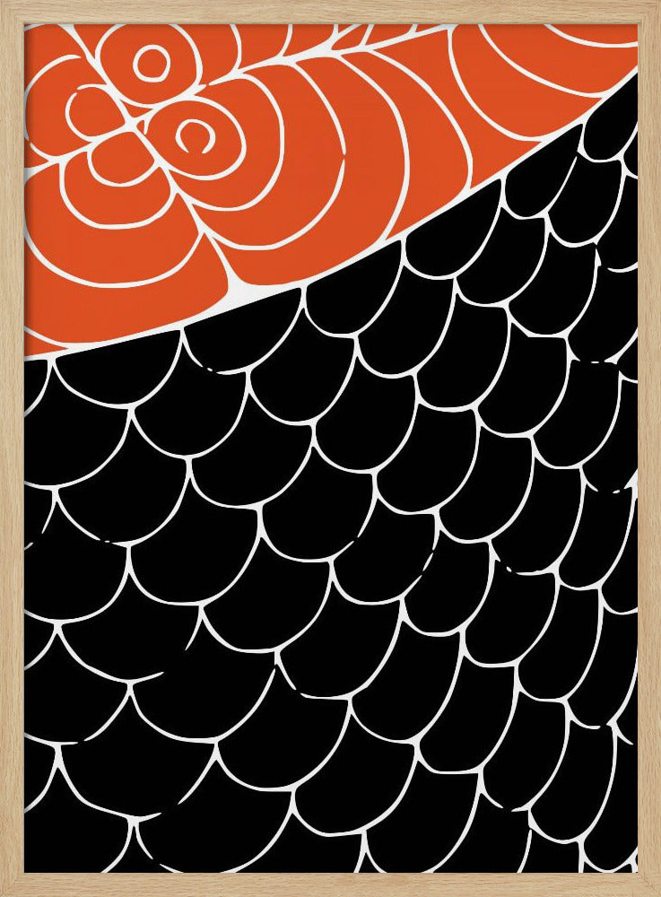 Sashimi Rot und Schwarz | Poster