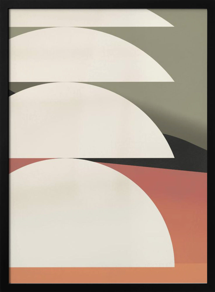 Breites geometrisches Poster
