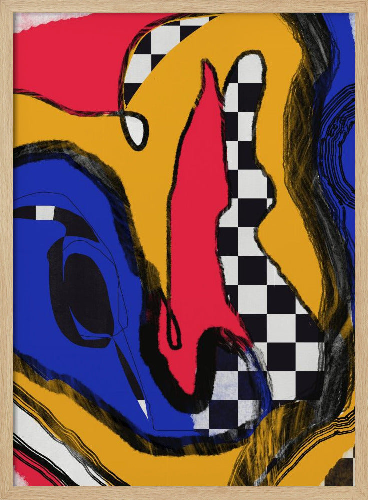 Leggings Fett abstrakt | Poster