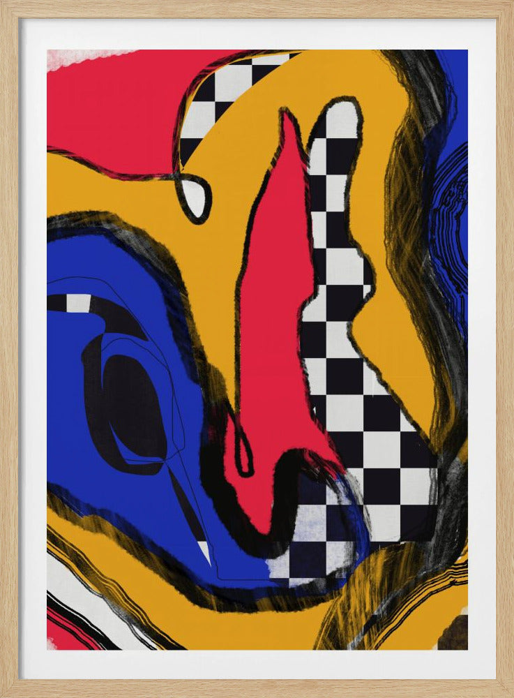 Leggings Fett abstrakt | Poster
