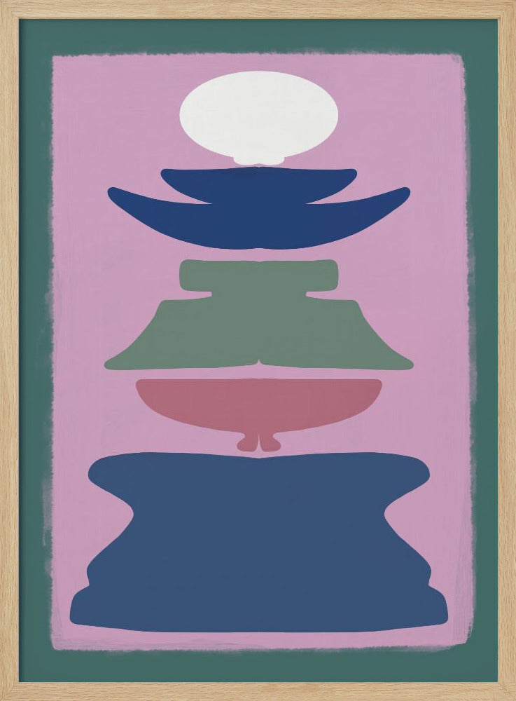Kräftige, bunte Formen | Poster