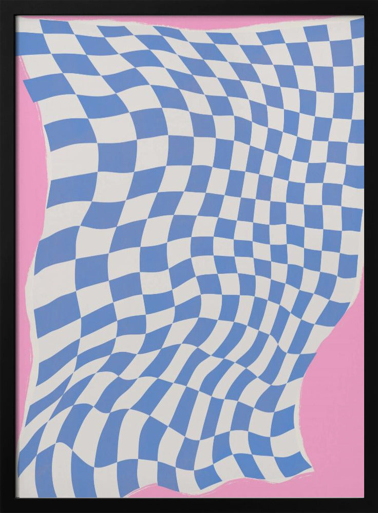 Gewellter karierter Traum | Poster