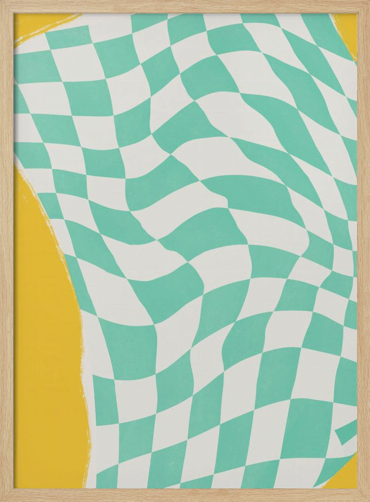 Sommer-Leinen-Trockenstoff | Poster