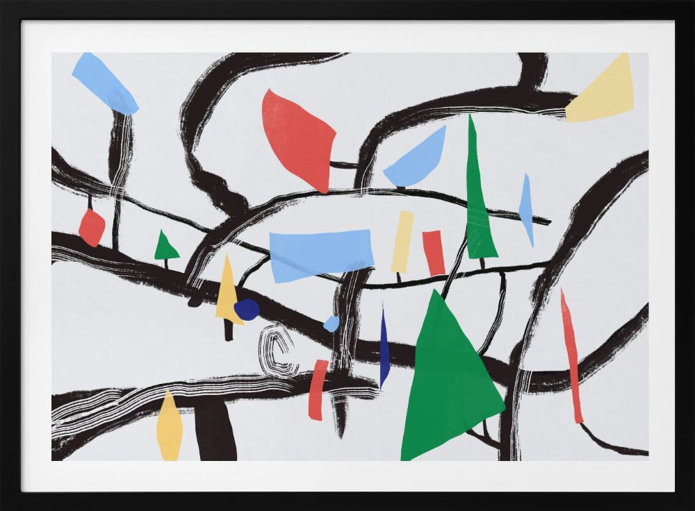 Farben im Wald | Poster