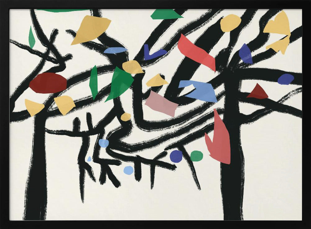 Farben im Wald 02 | Poster