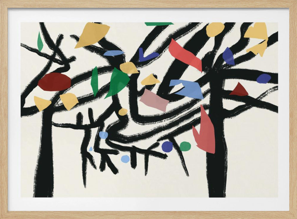 Farben im Wald 02 | Poster