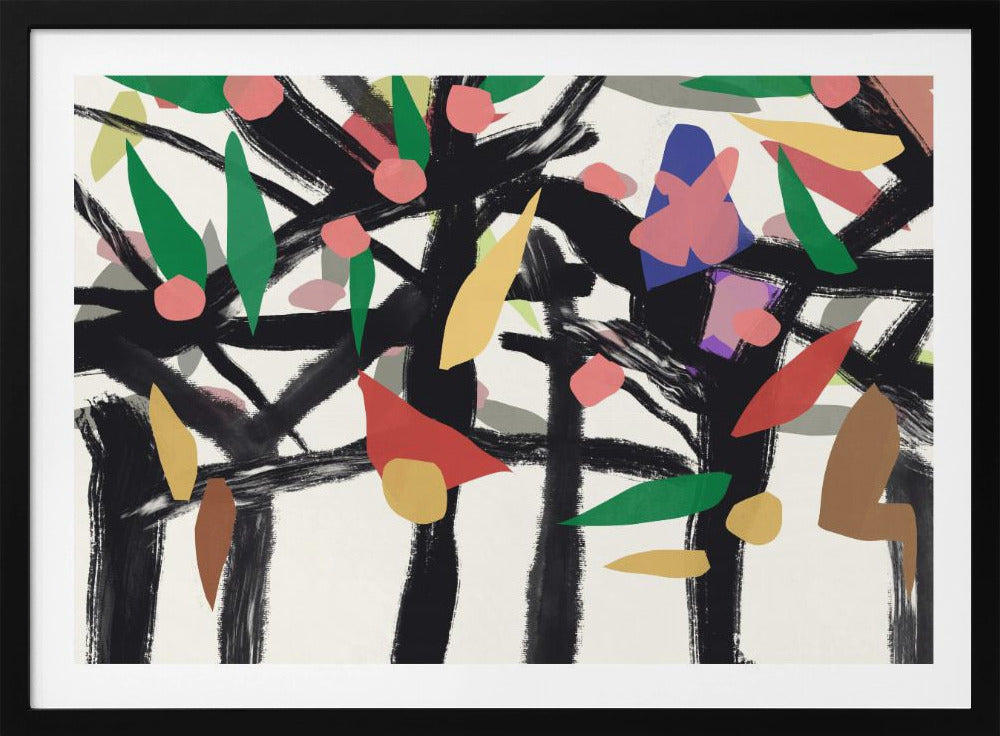 Farben im Wald 06 | Poster