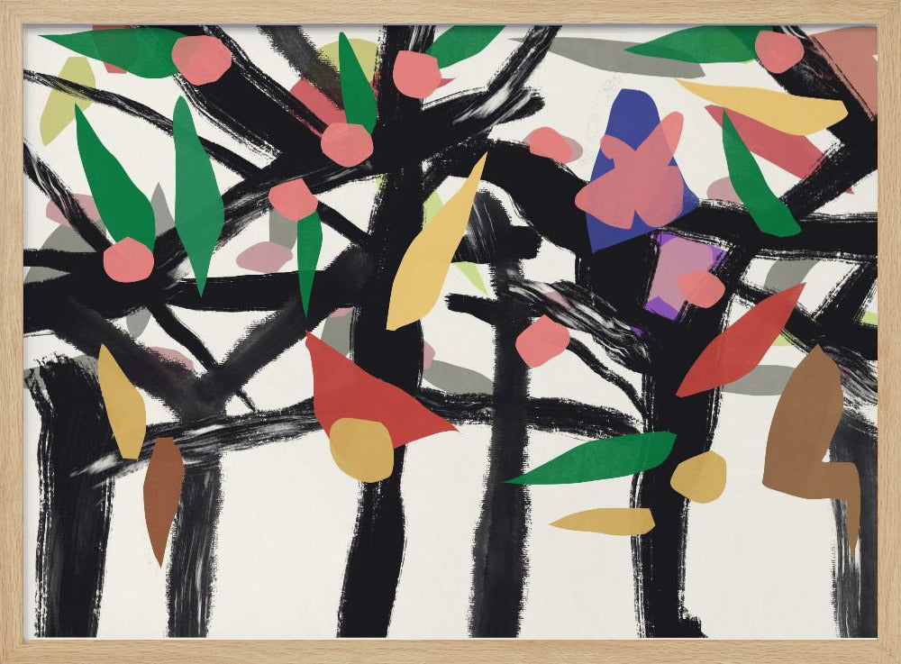 Farben im Wald 06 | Poster