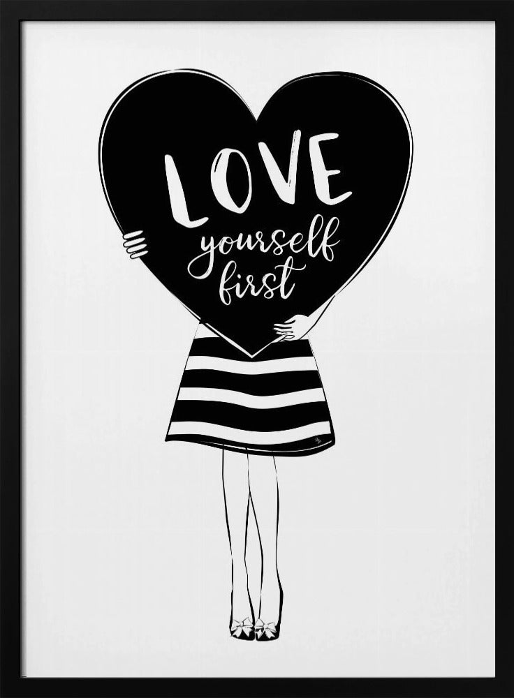 Liebe dich selbst | Poster