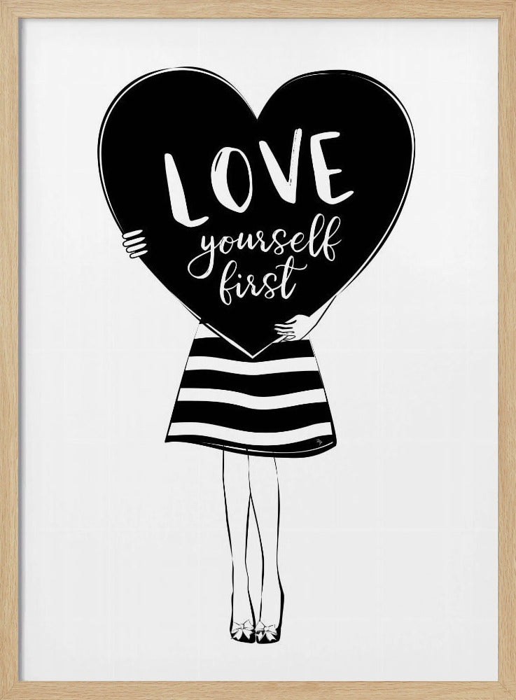 Liebe dich selbst | Poster