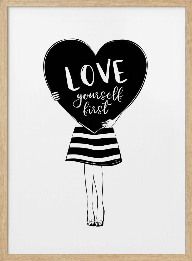 Liebe dich selbst | Poster