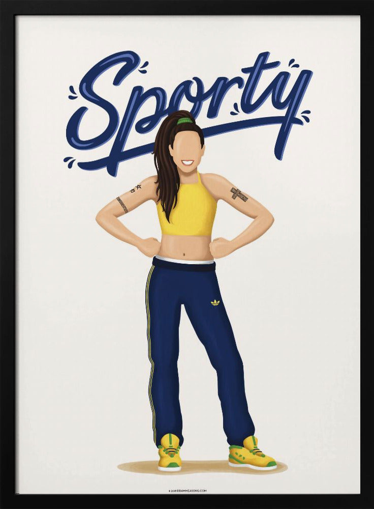 Sportliches Gewürz | Poster
