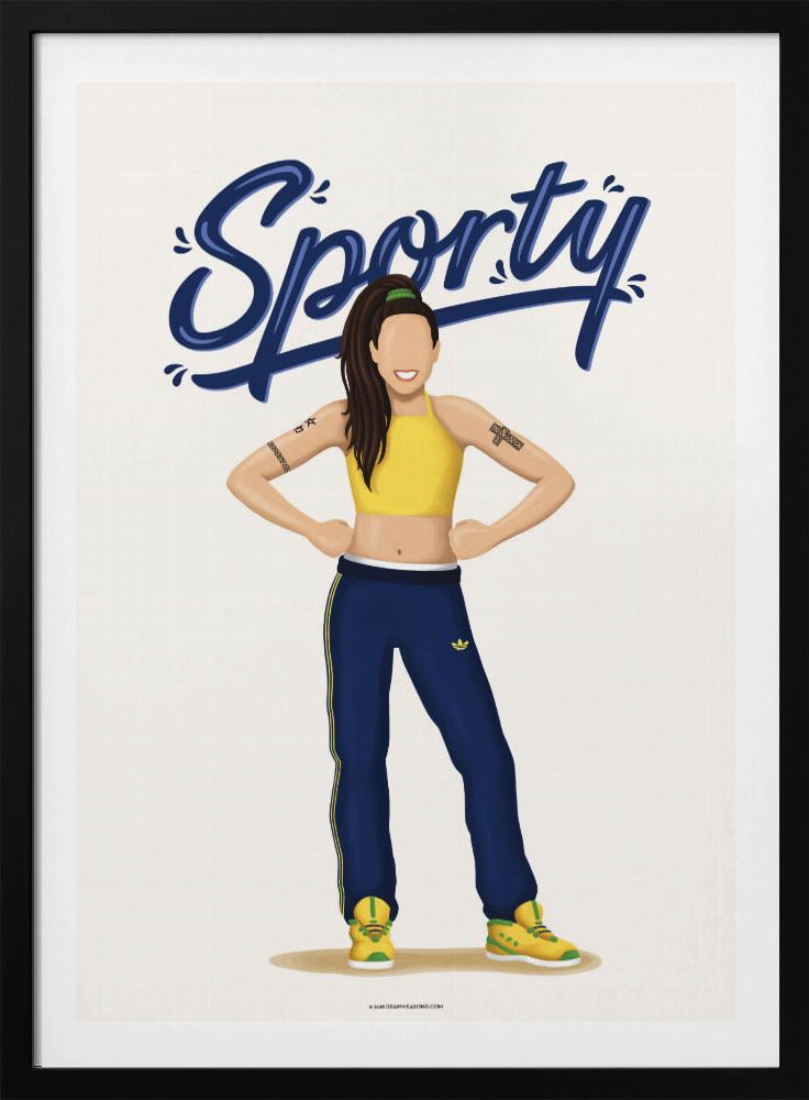 Sportliches Gewürz | Poster