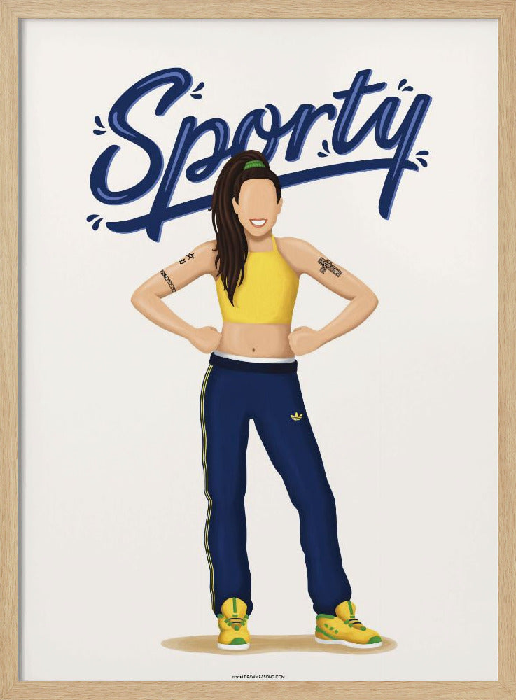Sportliches Gewürz | Poster