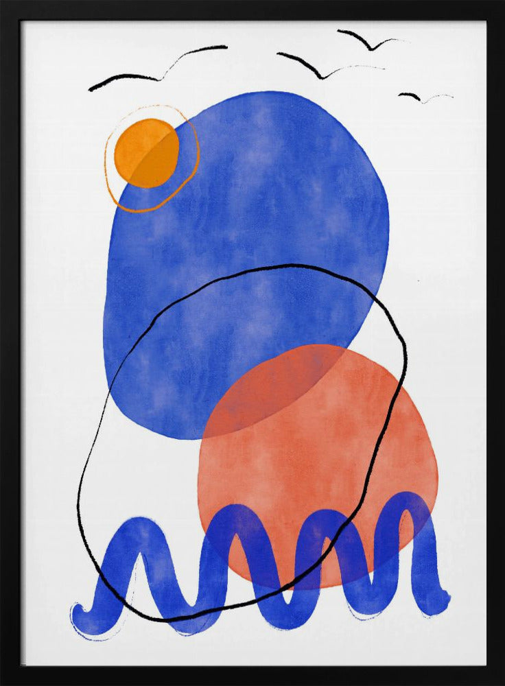 Abstrakte Einsamkeit | Poster