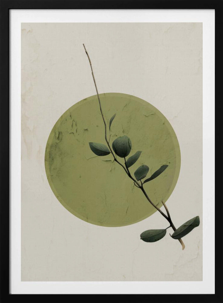 Grüner Gelassenheitskreis | Poster