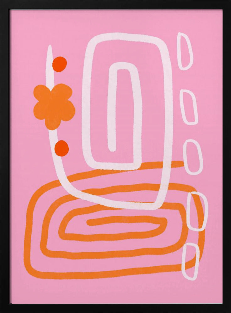 Spiralblütenlandschaft | Poster