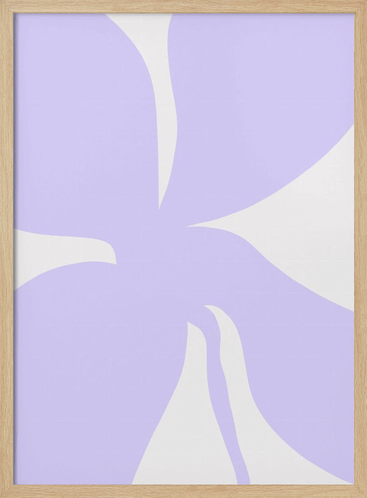 Lavendelblüten-Twist | Poster