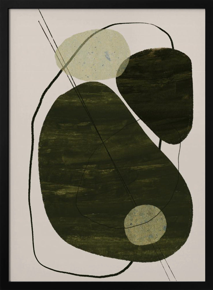 Erdige Abstraktion | Poster