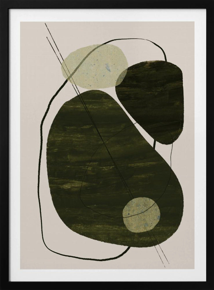 Erdige Abstraktion | Poster