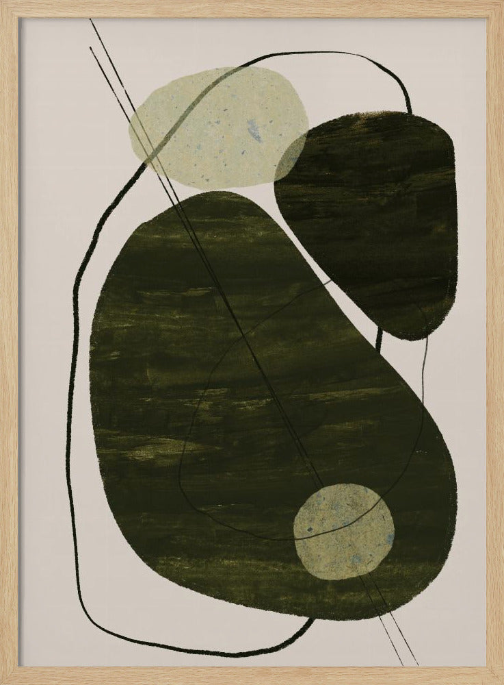 Erdige Abstraktion | Poster