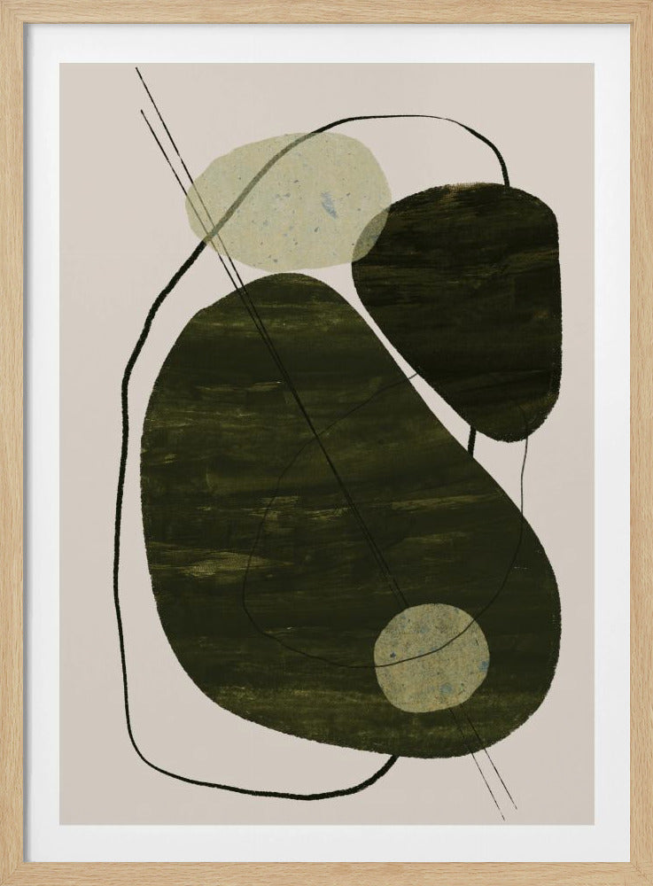 Erdige Abstraktion | Poster
